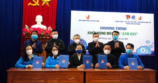 Hải Phòng: Khởi động mô hình ATM OXY hỗ trợ điều trị Covid-19 tại nhà