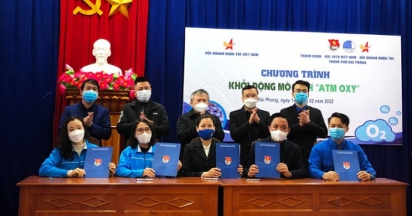 Hải Phòng: Khởi động mô hình ATM OXY hỗ trợ điều trị Covid-19 tại nhà