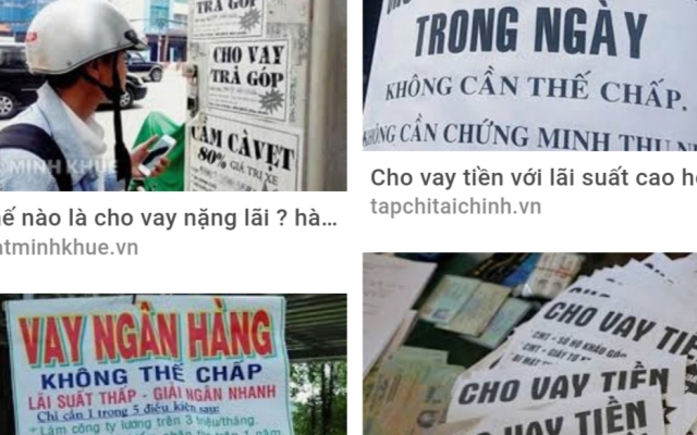 Cho vay nặng lãi, ép sang tên đất để thế chấp