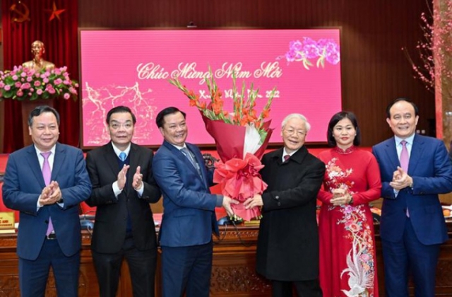 Kỳ vọng năm mới của Tổng Bí thư Nguyễn Phú Trọng với Hà Nội