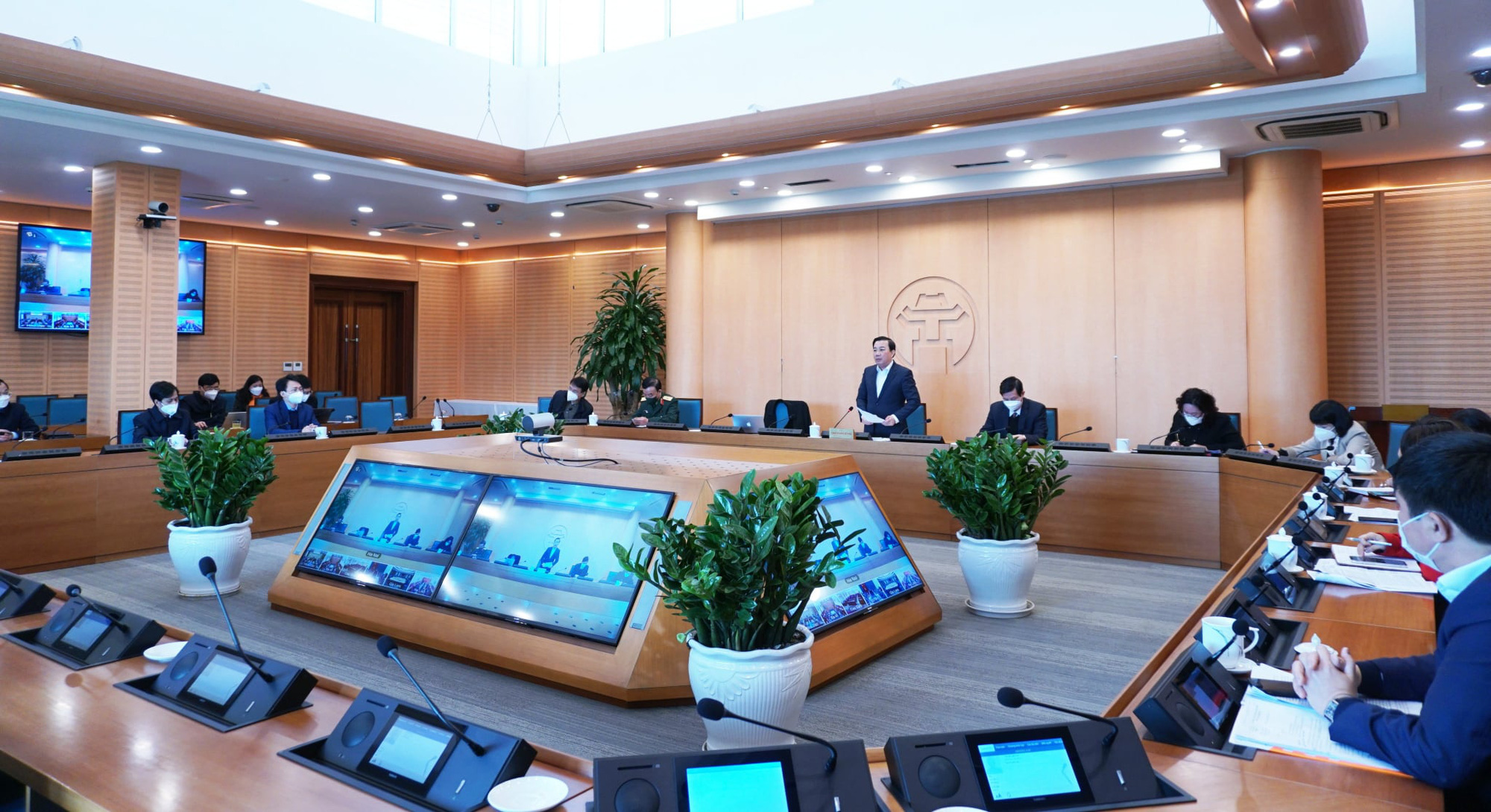 Quang cảnh phiên họp. Ảnh: P.K