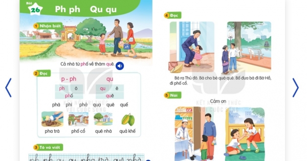 Chủ biên đứng tên 2 bộ SGK, 2 cách dạy chữ P khác nhau