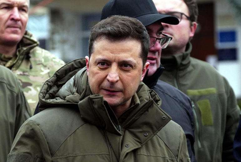 Tổng thống Volodymyr Zelensky (Ảnh: Tass).