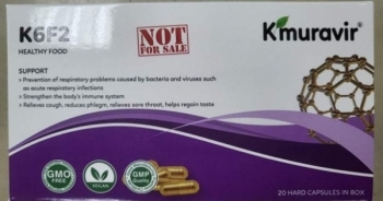Cục An toàn thực phẩm cảnh báo người dân không sử dụng Thực phẩm bảo vệ sức khỏe Kmuravir®