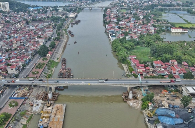 Bí thư Tỉnh ủy Bắc Ninh làm việc với TP Bắc Ninh về tiến độ dự án cầu Như Nguyệt