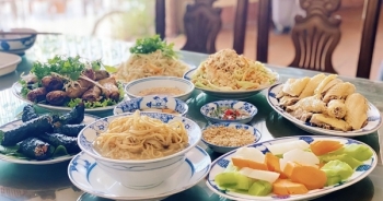 Hương vị Tết xưa từ mâm cỗ làng Bát Tràng