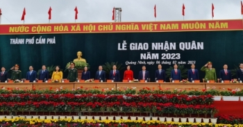 Quảng Ninh: TP Cẩm Phả tưng bừng ngày hội tòng quân 2023