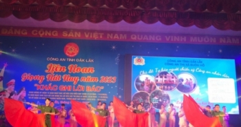 Công an TX Buôn Hồ đạt thành tích xuất sắc tại Liên hoan Giọng hát hay