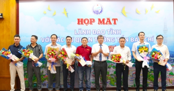 Tỉnh Tây Ninh họp mặt báo chí nhân dịp xuân Giáp thìn 2024