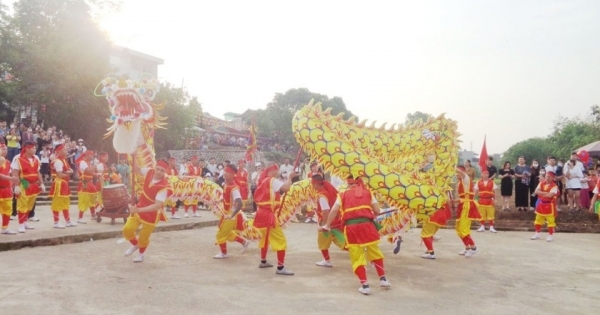 Múa rồng - Nét văn hóa độc đáo ngày Xuân