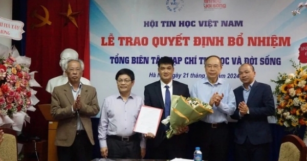 Nhà báo Đinh Duy Hợi làm Tổng biên tập Tạp chí Tin học và Đời sống