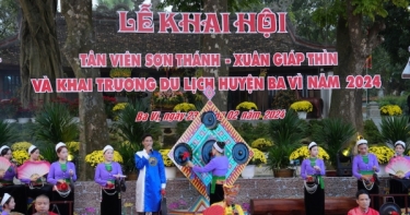 Khai mạc Lễ hội Tản Viên Sơn Thánh và du lịch huyện Ba Vì năm 2024