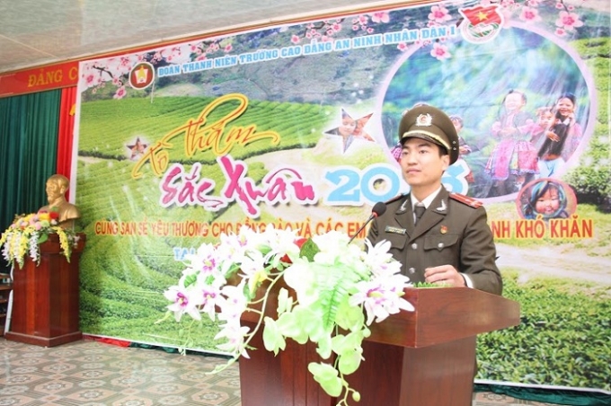 &nbsp;Đo&agrave;n thanh ni&ecirc;n Trường Cao đẳng An ninh nh&acirc;n d&acirc;n I&nbsp;tổ chức hoạt động t&igrave;nh nguyện &ldquo;T&ocirc; thắm sắc xu&acirc;n&rdquo; tại x&atilde; Quy Hướng,&nbsp;&nbsp;tỉnh Sơn La.