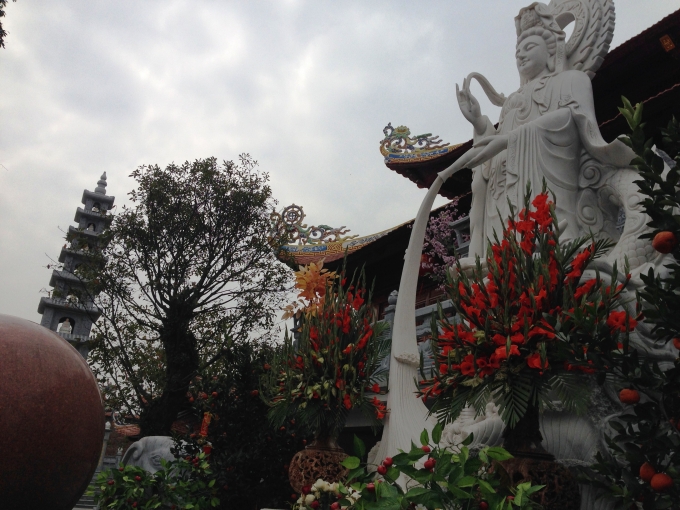 Ho&agrave;nh tr&aacute;ng điện thờ độc nhất v&ocirc; nhị tại H&agrave; Tĩnh