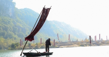 Những hình ảnh hiếm hoi lạ lùng của “Kong: Skull Island” tại Ninh Bình.