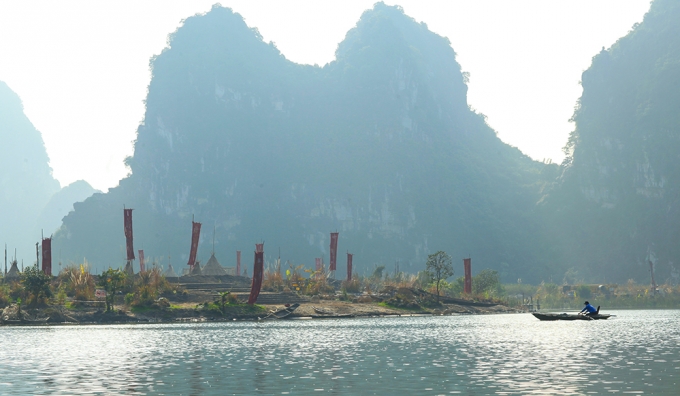 Những h&igrave;nh ảnh hiếm hoi lạ l&ugrave;ng của &ldquo;Kong: Skull Island&rdquo; tại Ninh B&igrave;nh.