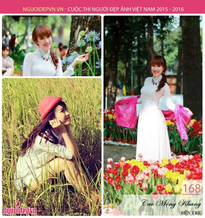 Th&iacute; sinh Cao Mộng Khang, SBD 168, Bến Tre