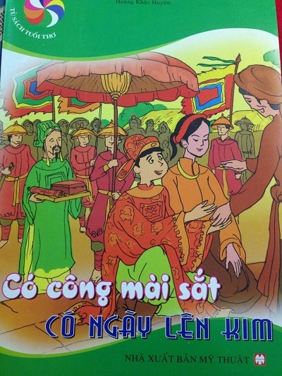 Cuốn truyện sai ch&iacute;nh tả ngay trang nhất.