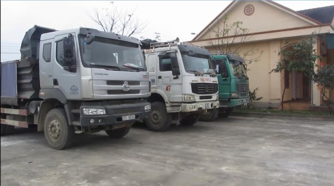 Một số xe đ&atilde; bị bắt cơ quan CA tạm giữ để điều tra.