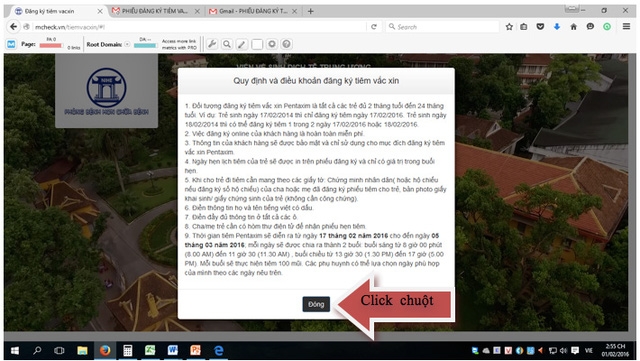 Hơn 3.000 liều vacxin dịch vụ sẽ đăng k&yacute; v&agrave;o ng&agrave;y 8/3