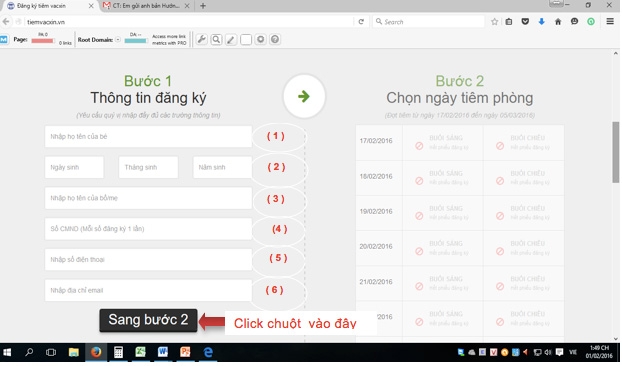 Hơn 3.000 liều vacxin dịch vụ sẽ đăng k&yacute; v&agrave;o ng&agrave;y 8/3
