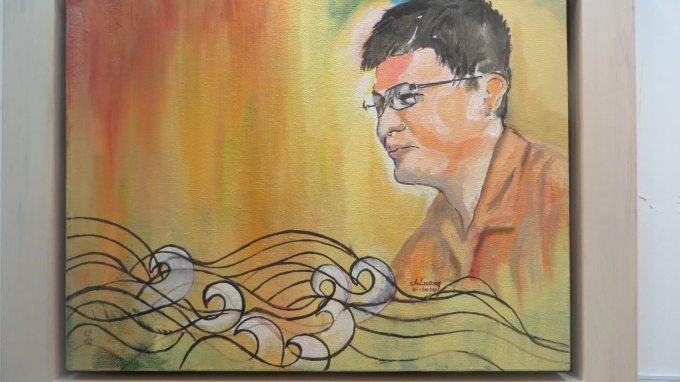 Nh&agrave; thơ Nguyễn Quyến.