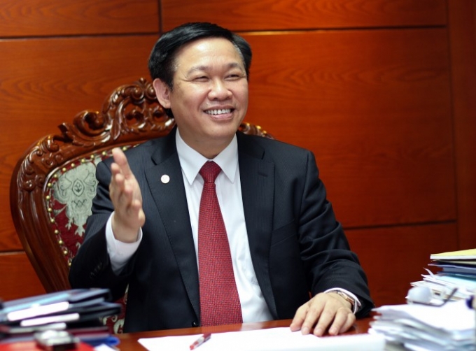 GS-TS Vương Đ&igrave;nh Huệ, Ủy vi&ecirc;n Bộ Ch&iacute;nh trị, Trưởng ban Kinh tế Trung ương. Ảnh: L&ecirc; Ch&acirc;u&nbsp;