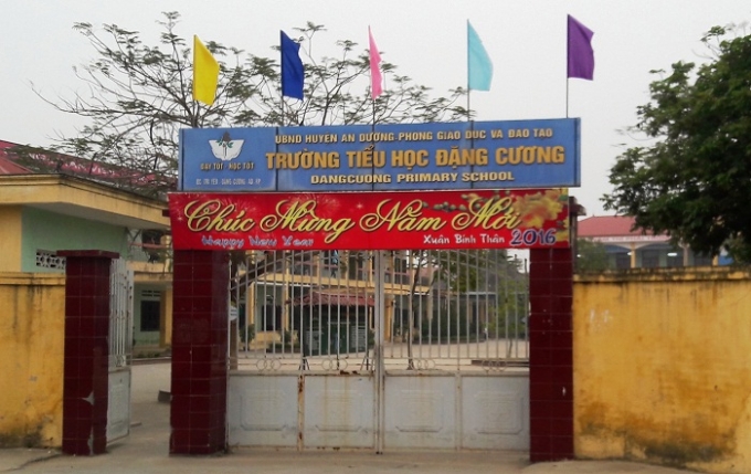 Trường tiểu học Đặng Cương.