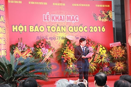 Tưng bừng khai mạc Hội báo toàn quốc năm 2016