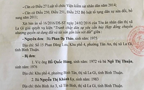 Vụ nhà mua hợp pháp bỗng dưng bị kê biên: VKSND kháng nghị hủy án