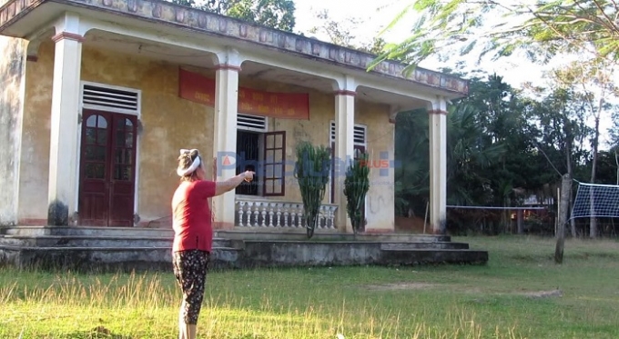 Mảnh đất b&agrave; Cư hiến cho ch&iacute;nh quyền x&acirc;y dựng nh&agrave; văn h&oacute;a.