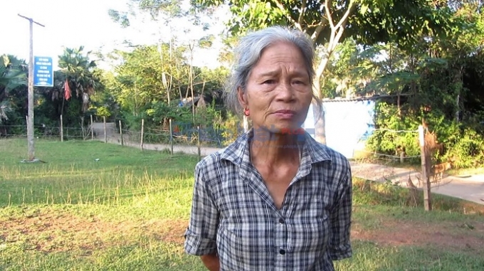 B&agrave; V&otilde; Thị Hạnh, người d&acirc;n x&oacute;m 7, x&atilde; Ph&uacute;c Đồng chia sẻ với Ph&aacute;p luật Plus.