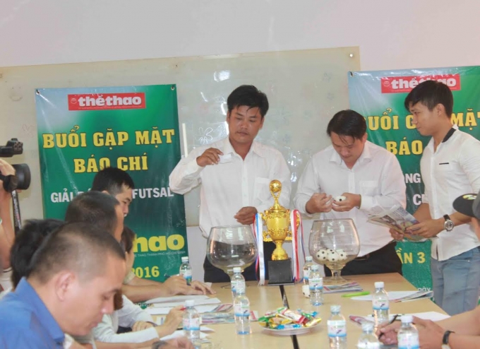 Họp b&aacute;o giải Futsal ch&agrave;o mừng 35 th&agrave;nh lập B&aacute;o Thể thao TP HCM