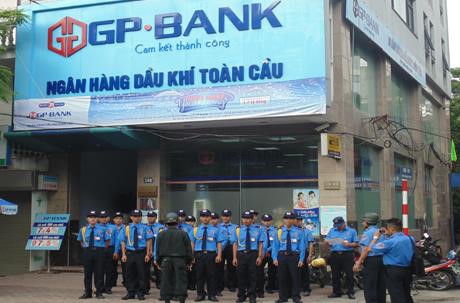 Một văn ph&ograve;ng giao dịch của GP Bank.