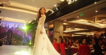 Độc đáo cuộc thi "Kết hoa trên áo dài"