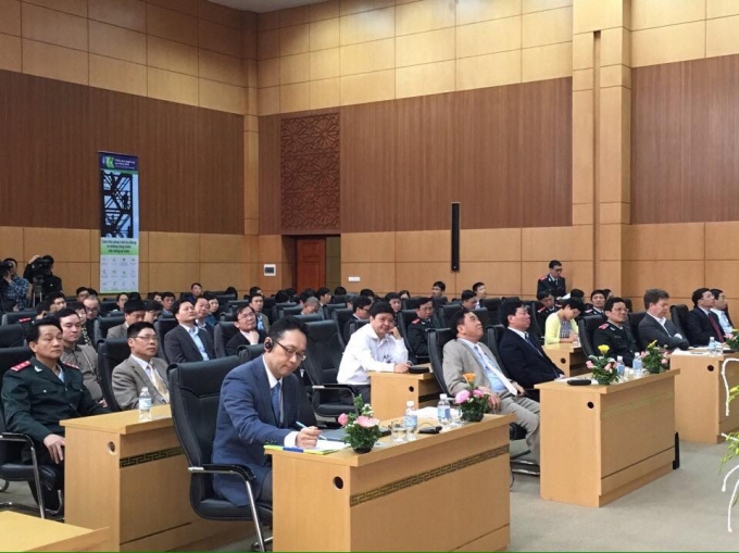 To&agrave;n cảnh buổi lễ ph&aacute;t động chiến dịch Thanh tra.