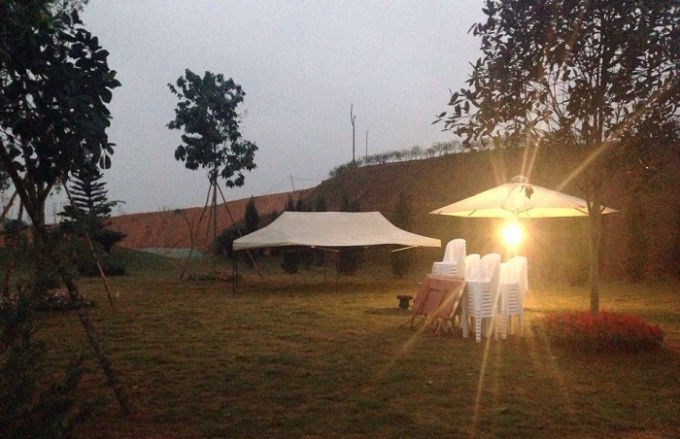 Phần Kim Tĩnh nơi nhạc sĩ Thanh T&ugrave;ng an nghỉ.