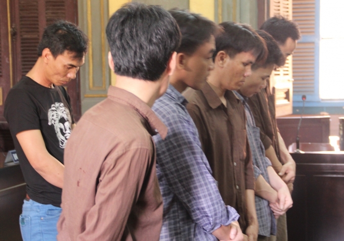 C&aacute;c bị c&aacute;o trước v&agrave;nh m&oacute;ng ngựa.