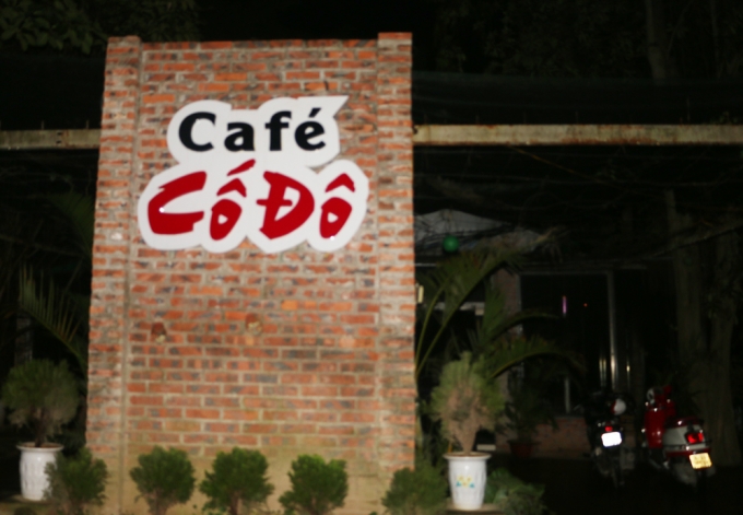 Qu&aacute;n cafe, nơi xảy ra vụ ch&aacute;y đ&ecirc;m qua.
