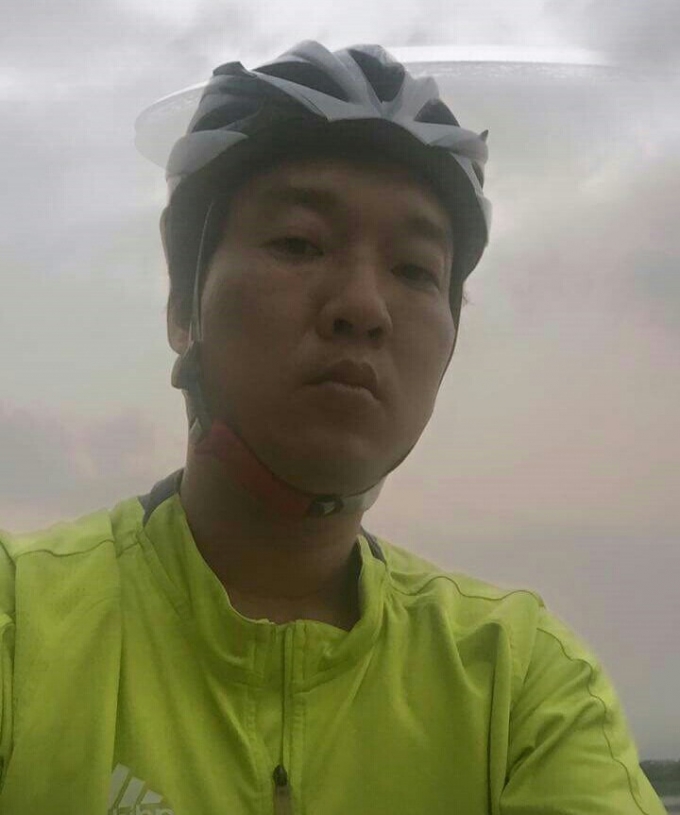 Đ&aacute;m m&acirc;y giống như h&igrave;nh đĩa bay được ghi nhận trước ch&ugrave;a Thi&ecirc;n Mụ (Huế). - Ảnh do anh Trung cung cấp.