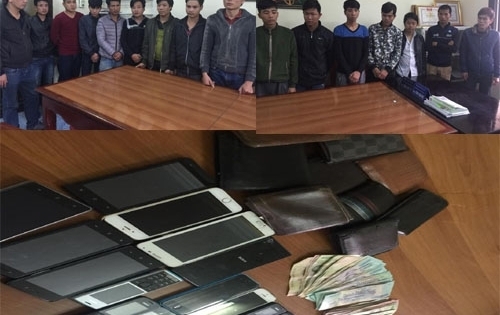 Thanh Hóa: Bắt quả tang 16 đối tượng đánh bạc trong quán cafe