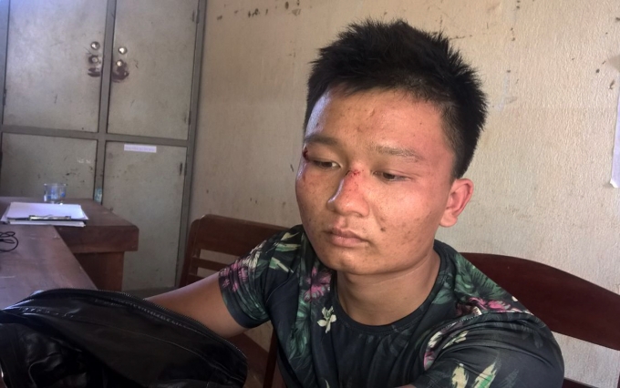 Đối tượng Nguyễn Văn Nghĩa vừa bị bắt ở Đắc N&ocirc;ng.