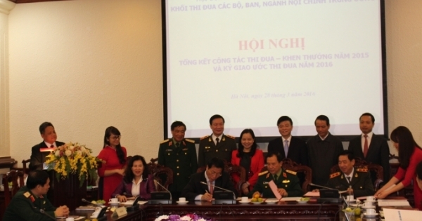 Nhiều đổi mới trong công tác thi đua ở Khối các Bộ, ngành Nội chính Trung ương