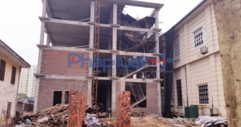 Hà Nội: Xây trường học, "quên" xin giấy phép xây dựng