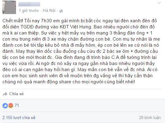 Những d&ograve;ng chia sẻ g&acirc;y hoang mang dư luận. Nguồn: Facebook.