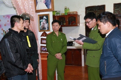 CQĐT thưc hiện l&ecirc;nh bắt