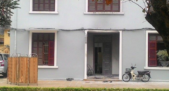 Ph&ograve;ng y tế nơi xảy ra sự việc.