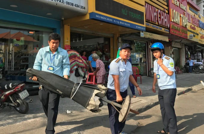 Nhiều trường hợp t&aacute;i phạm lấn chiếm bị tịch thu.