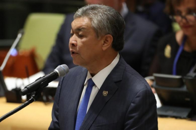 Ph&oacute; thủ tướng Malaysia Ahmad Zahid Hamidi. (Ảnh: Reuters)