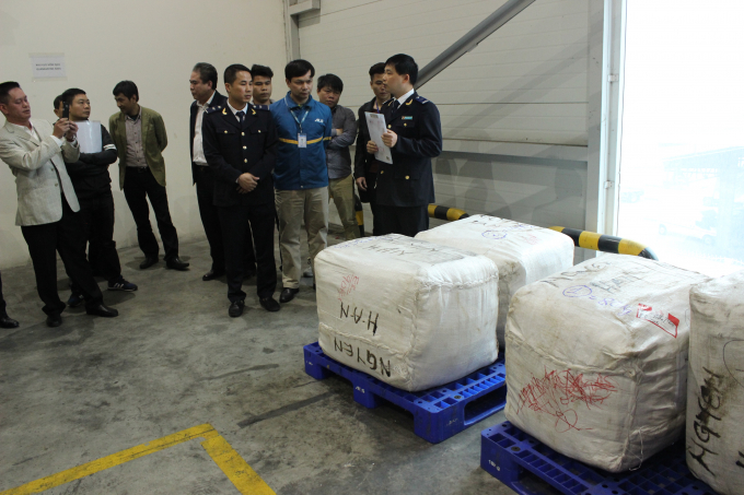 H&agrave;ng h&oacute;a thuộc vận đơn 176-67987684 chứa vẩy t&ecirc; t&ecirc;